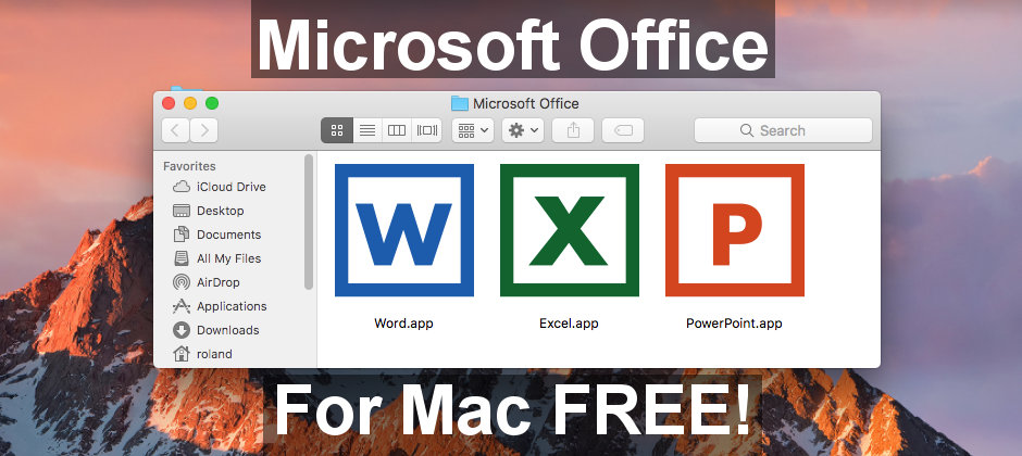 get microsoft word for mac free